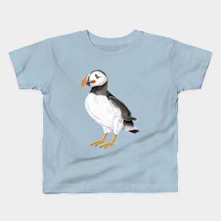 Painted Puffin Kids T-Shirt